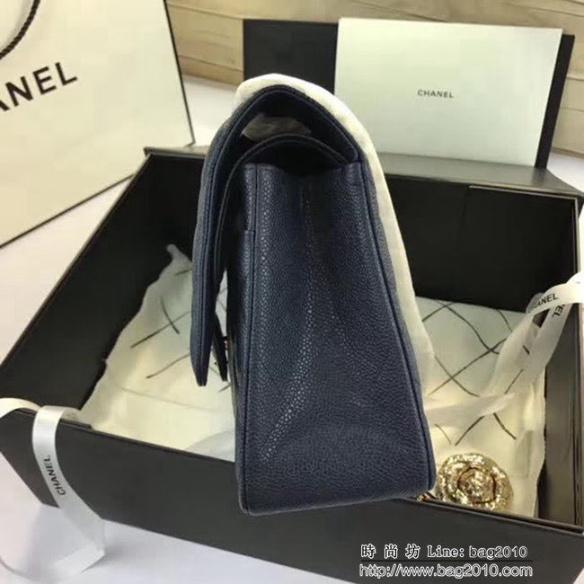 香奈兒CHANEL 升級版A1113全新經典小羊皮金銀鏈條單肩斜挎包 DSC1726